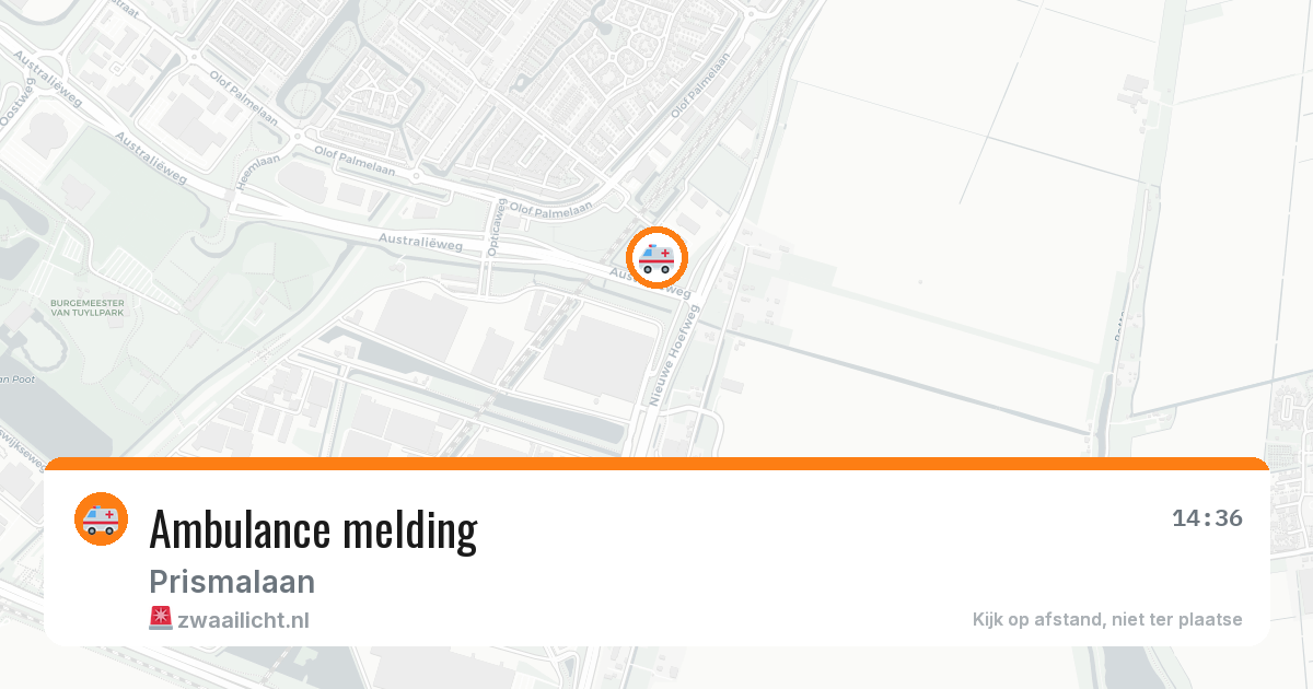 Ambulance melding — 8 feb 2026