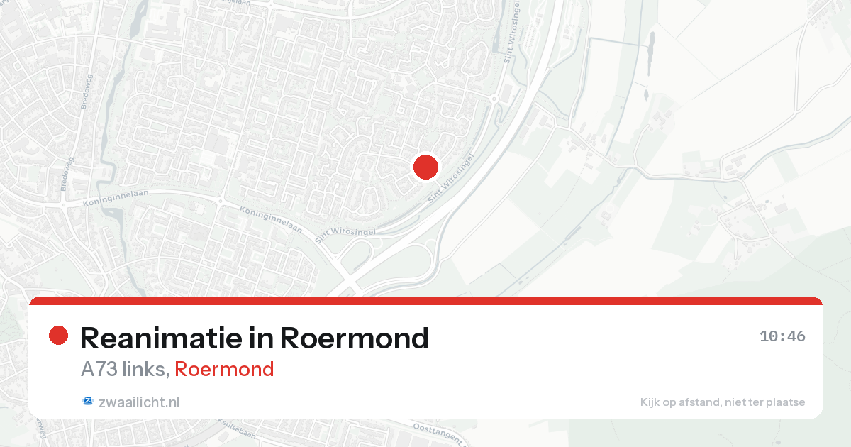 Reanimatie in Roermond — 18 aug 2026