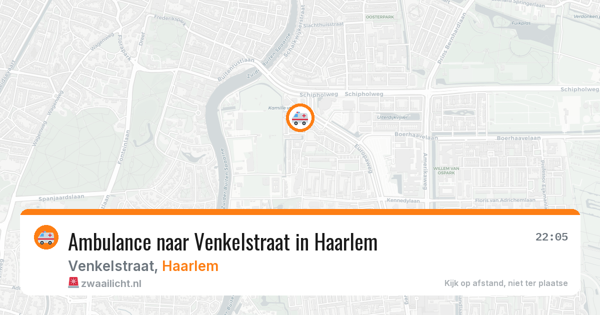 Ambulance naar Venkelstraat in Haarlem — 12 jul 2026