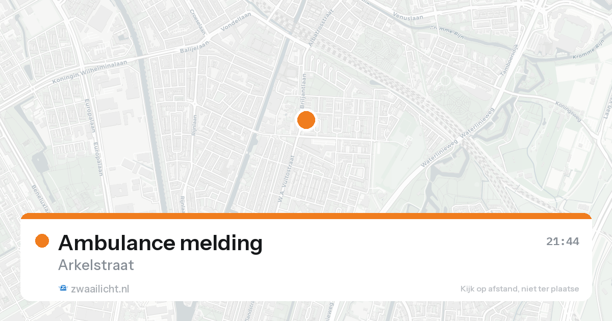 Ambulance melding — 7 feb 2026