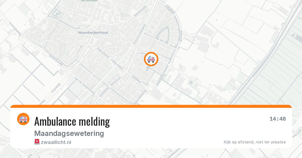 Ambulance melding — 6 feb 2026
