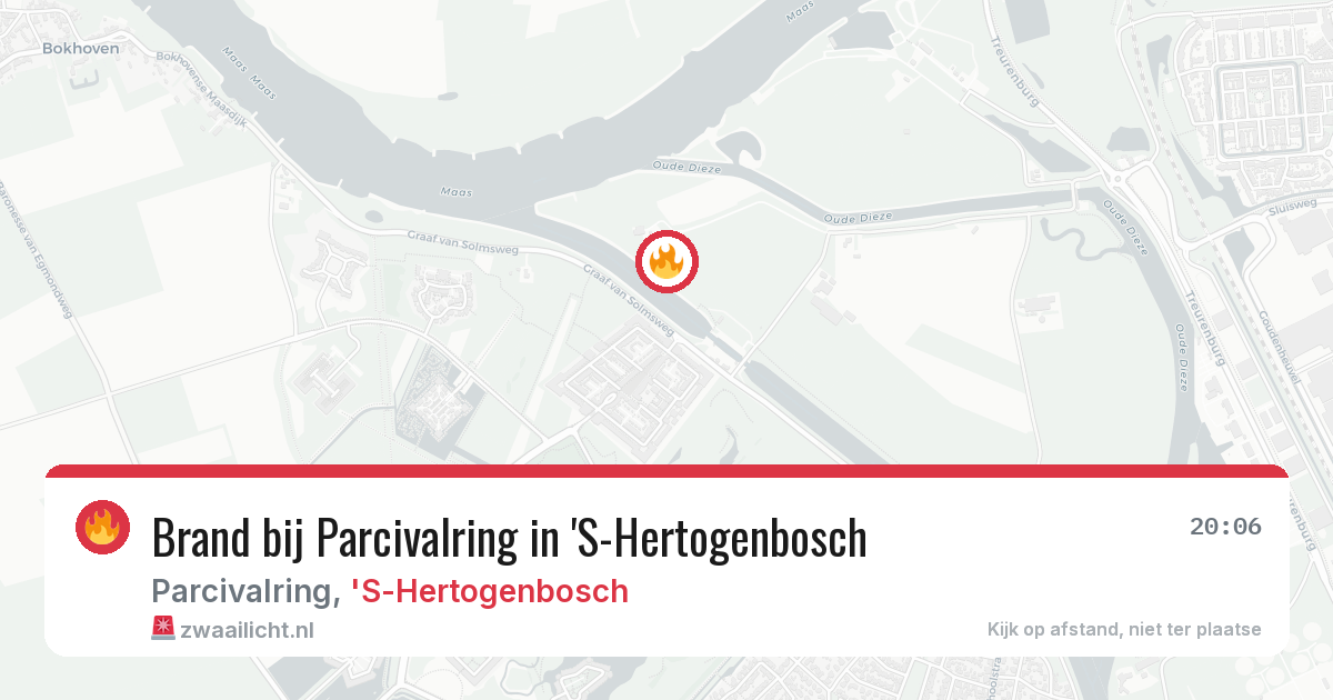 Brand bij Parcivalring in 'S-Hertogenbosch — 27 jun 2026