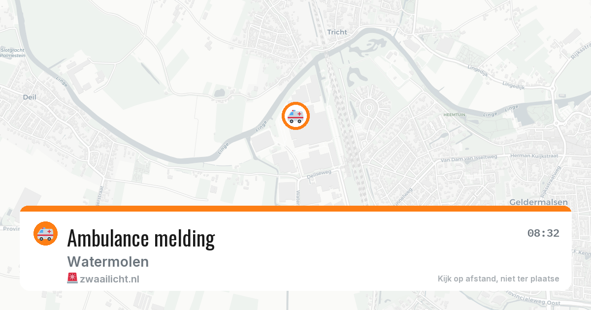 Ambulance melding — 29 jan 2026
