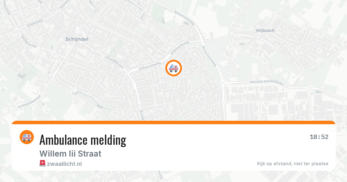Ambulance melding — 21 jun 2026