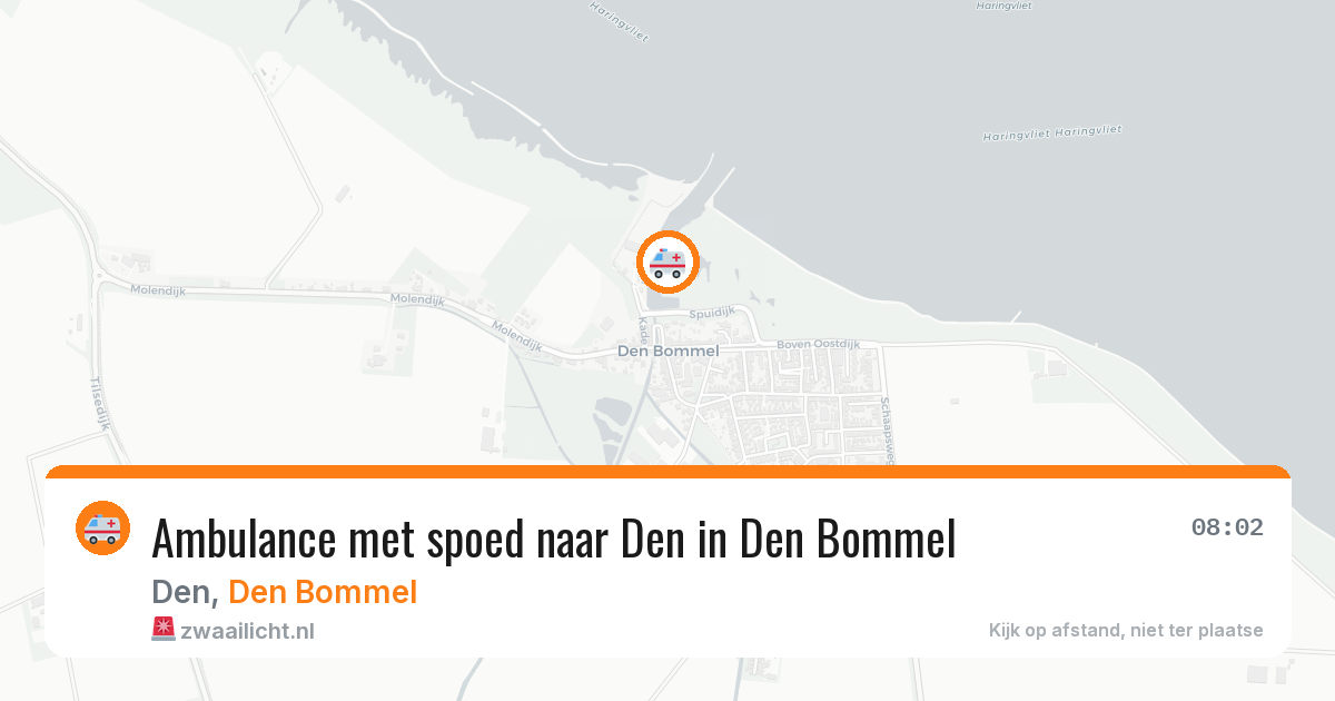 Ambulance met spoed naar Den in Den Bommel — 19 feb 2026