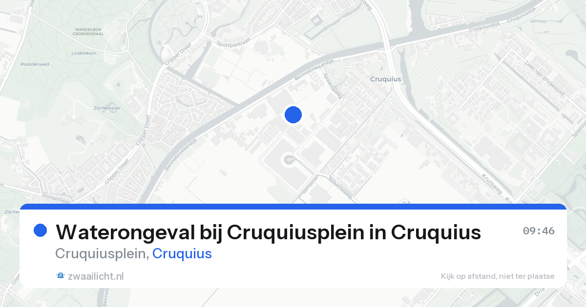 Waterongeval bij Cruquiusplein in Cruquius — 12 aug 2026