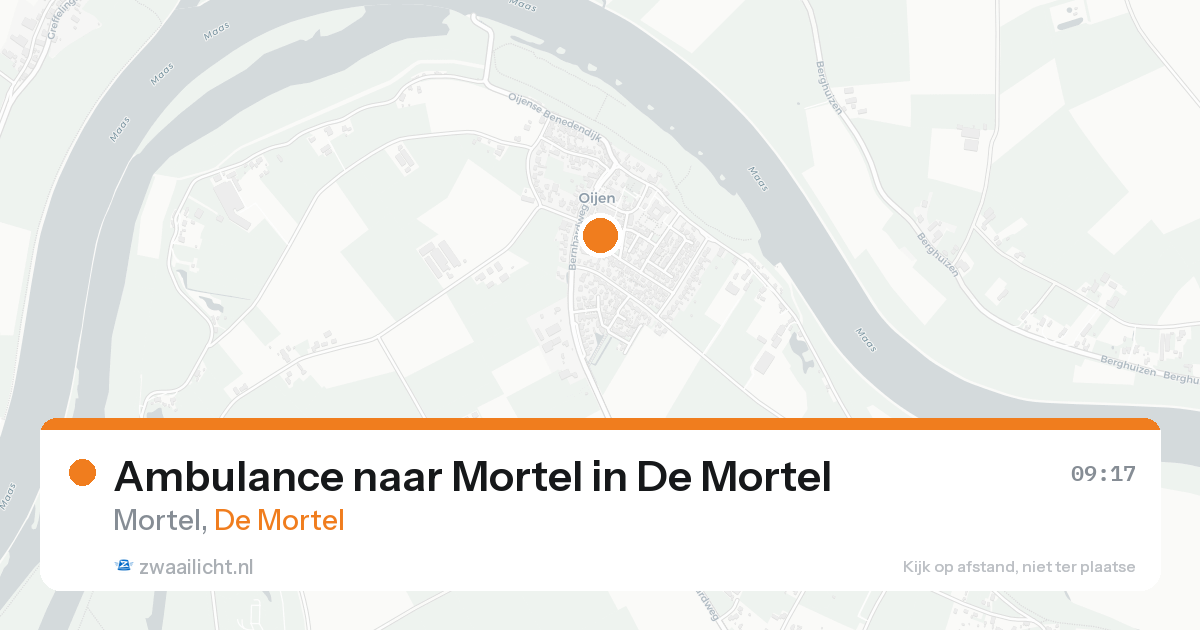 Ambulance naar Mortel in De Mortel — 31 jan 2026
