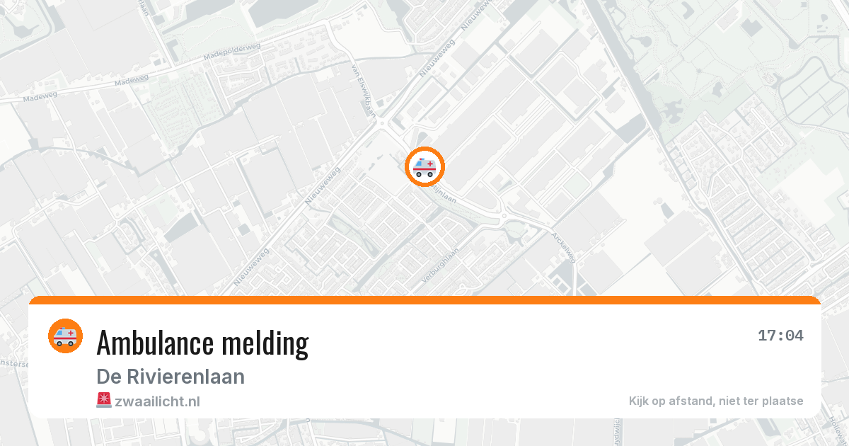 Ambulance melding — 28 jul 2026