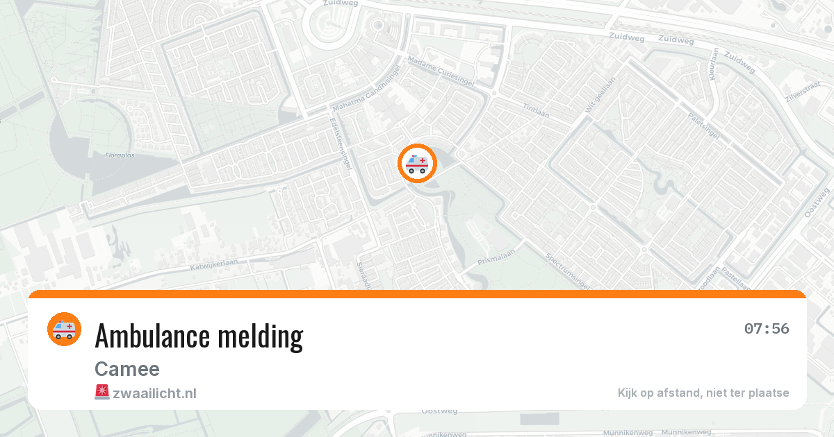 Ambulance melding — 9 feb 2026