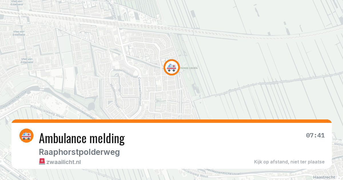 Ambulance melding — 29 jun 2026