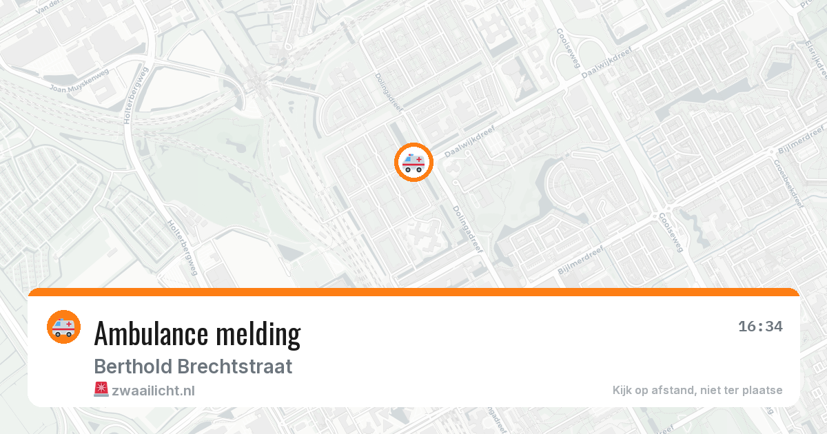 Ambulance melding — 22 jun 2026