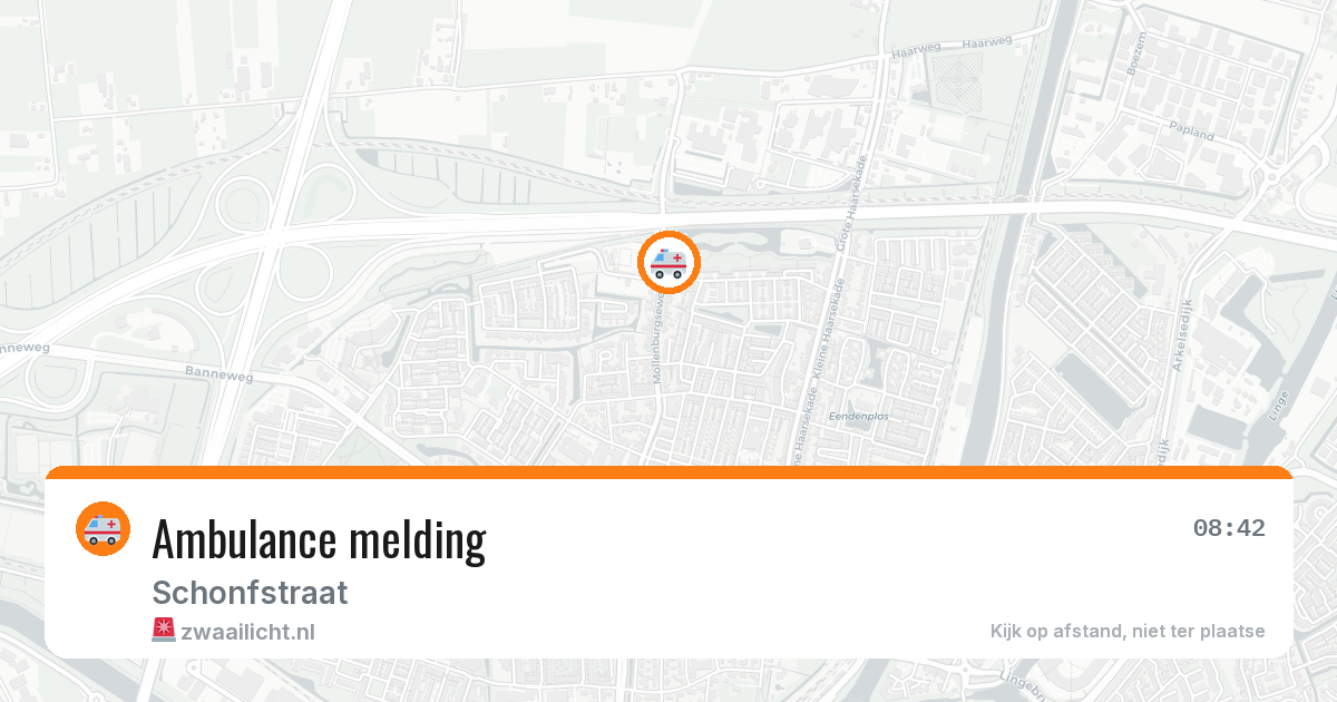 Ambulance melding — 20 jun 2026