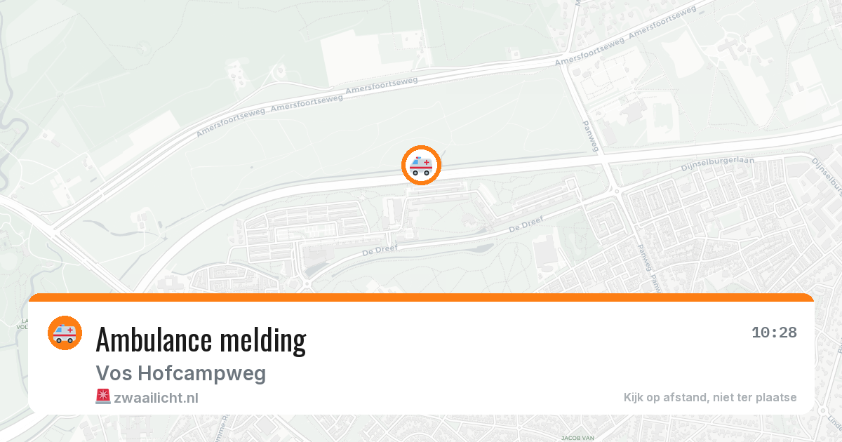 Ambulance melding — 30 jan 2026