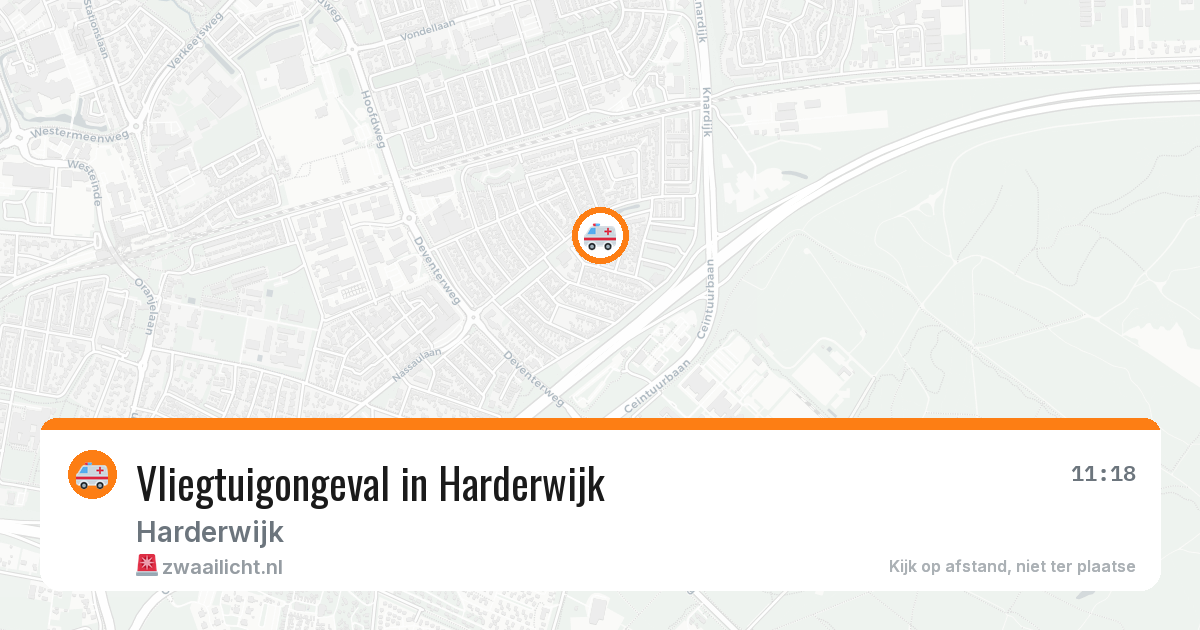 Vliegtuigongeval in Harderwijk — 27 jul 2026