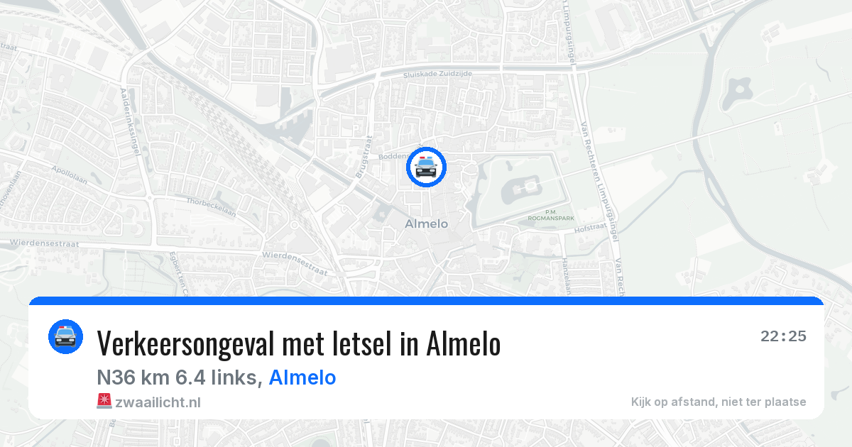 Verkeersongeval met letsel in Almelo — 28 apr 2026