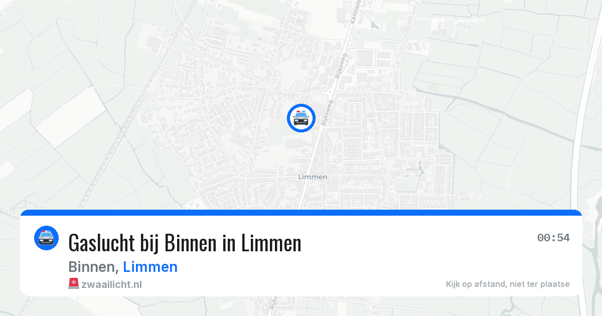Gaslucht bij Binnen in Limmen — 3 jun 2026