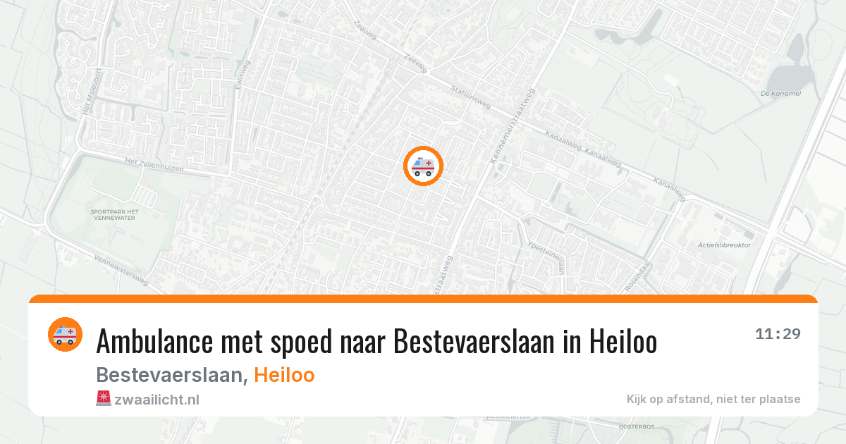 Ambulance met spoed naar Bestevaerslaan in Heiloo — 30 jan 2026
