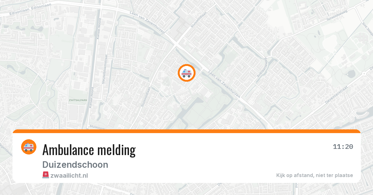 Ambulance melding — 29 jul 2026