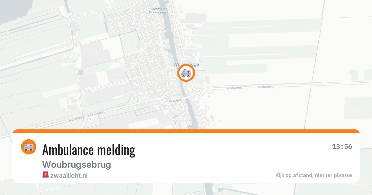 Ambulance melding — 17 mei 2026