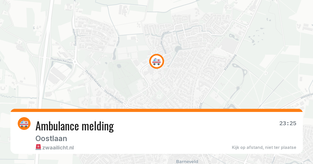 Ambulance melding — 8 feb 2026