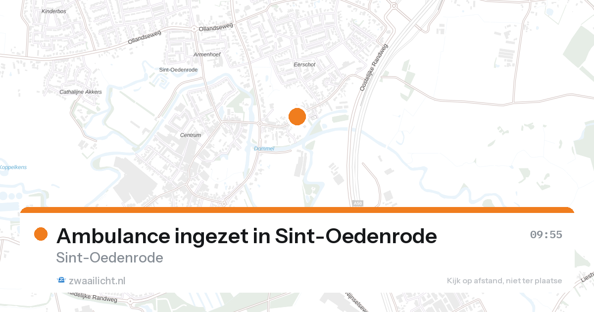Ambulance ingezet in Sint-Oedenrode — 28 aug 2026