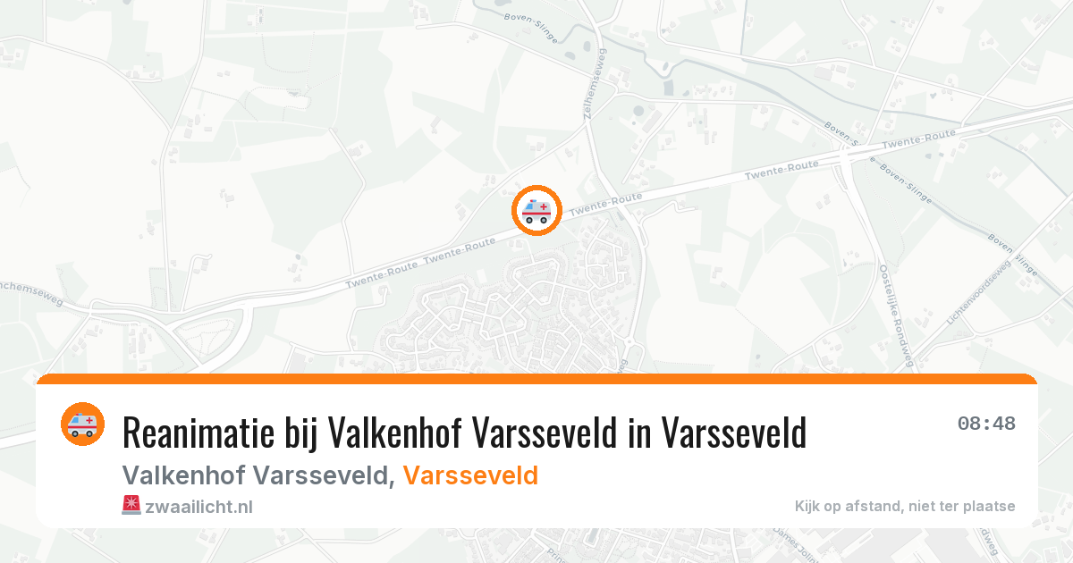 Reanimatie bij Valkenhof Varsseveld in Varsseveld — 25 mrt 2026