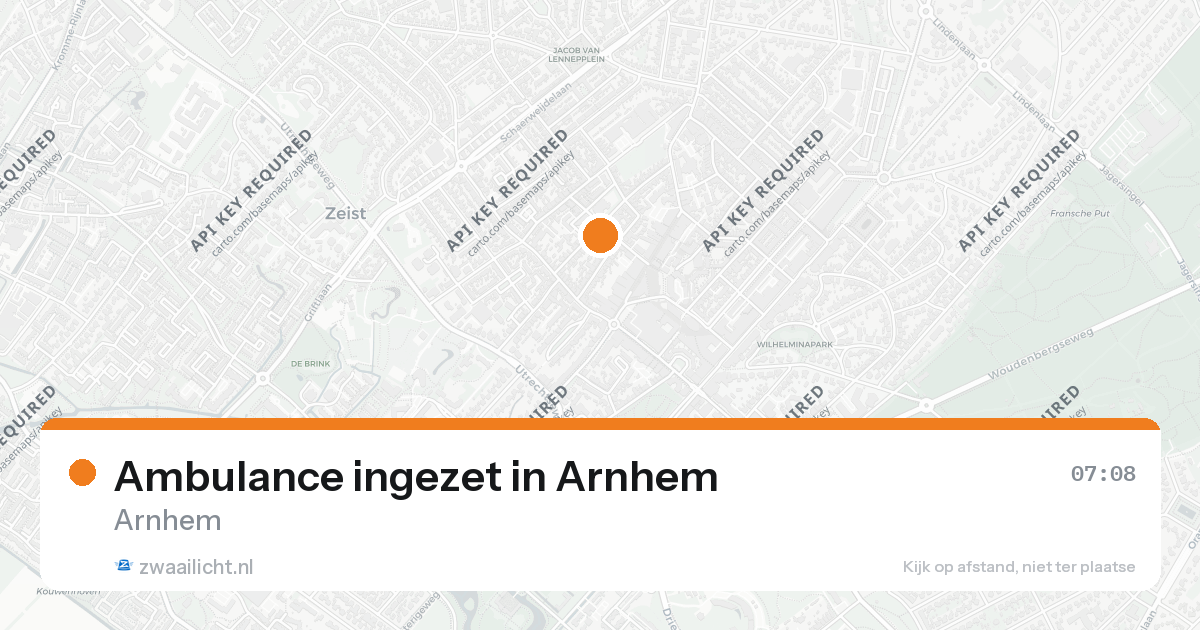 Ambulance ingezet in Arnhem — 7 feb 2026