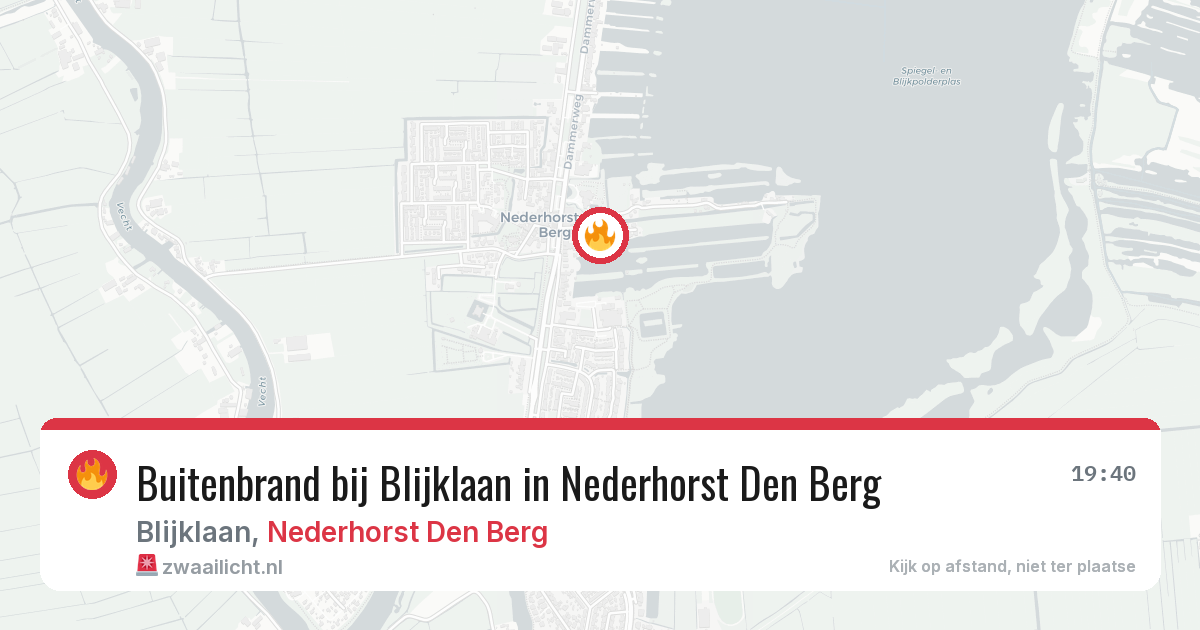 Buitenbrand bij Blijklaan in Nederhorst Den Berg — 5 mei 2026