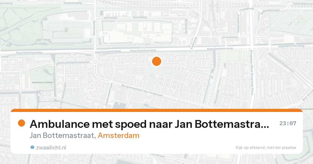 Ambulance met spoed naar Jan Bottemastraat in Amsterdam — 30 jan 2026