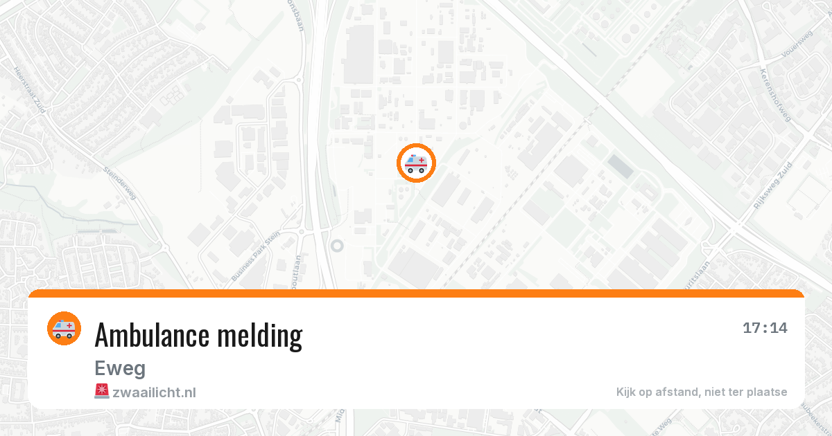 Ambulance melding — 29 jun 2026