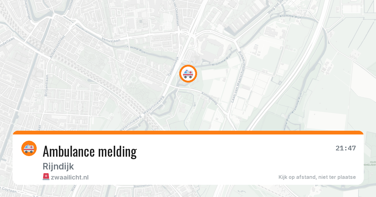 Ambulance melding — 11 feb 2026