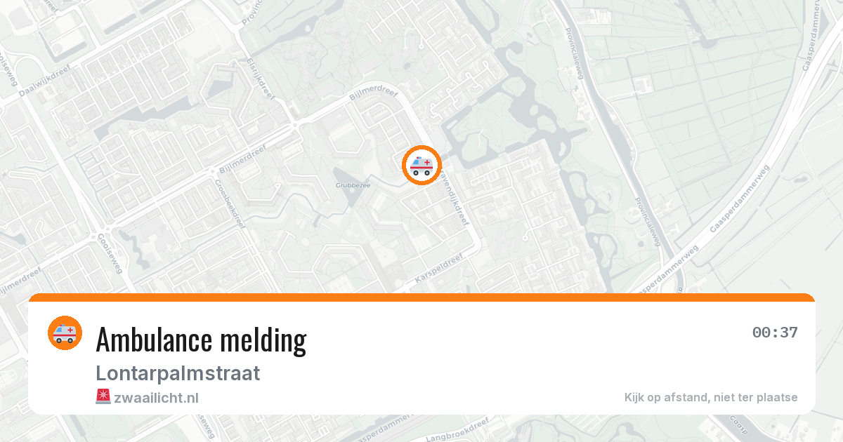 Ambulance melding — 18 jun 2026