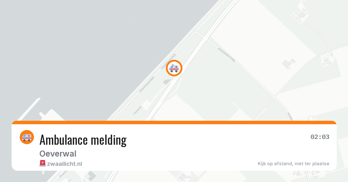 Ambulance melding — 28 jun 2026