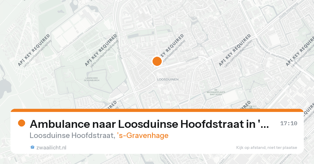 Ambulance naar Loosduinse Hoofdstraat in 's-Gravenhage — 26 aug 2026
