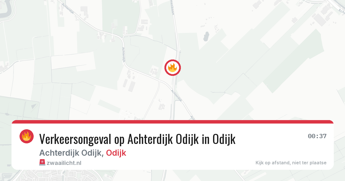 Verkeersongeval op Achterdijk Odijk in Odijk — 29 mei 2026
