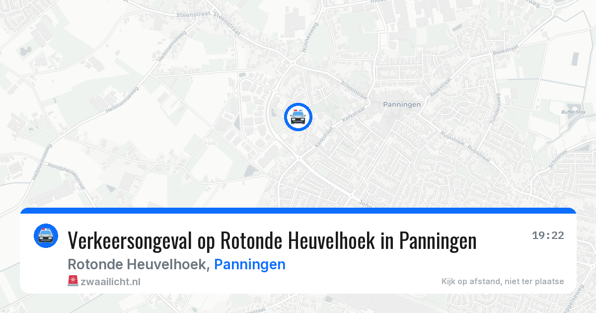 Verkeersongeval op Rotonde Heuvelhoek in Panningen — 15 jun 2026