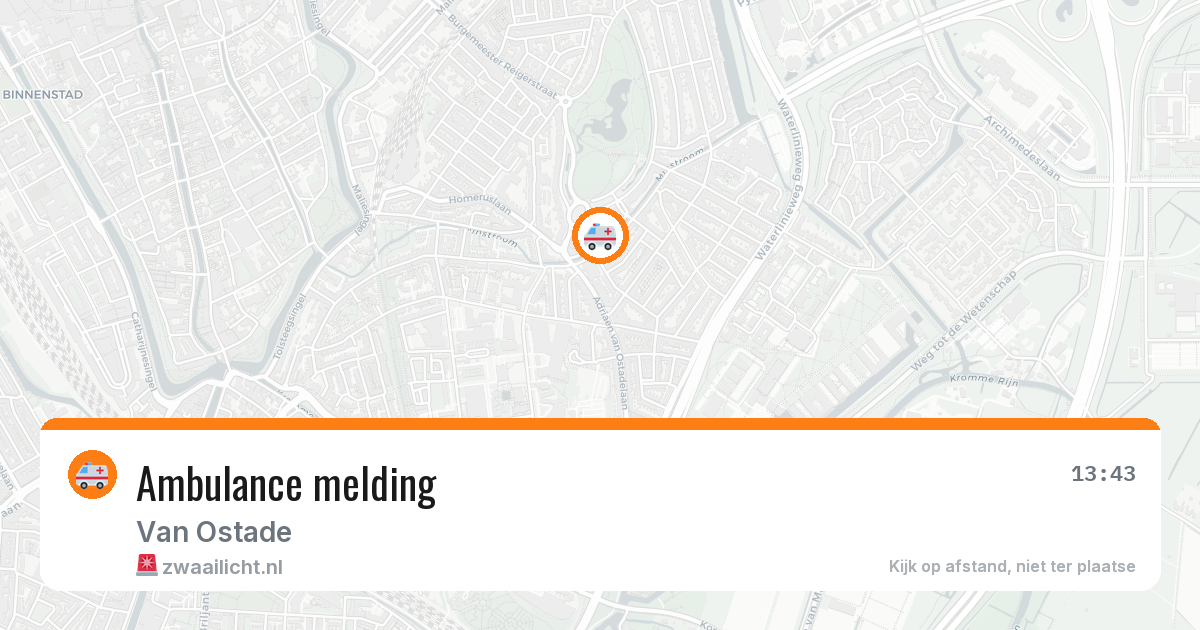 Ambulance melding — 31 jul 2026