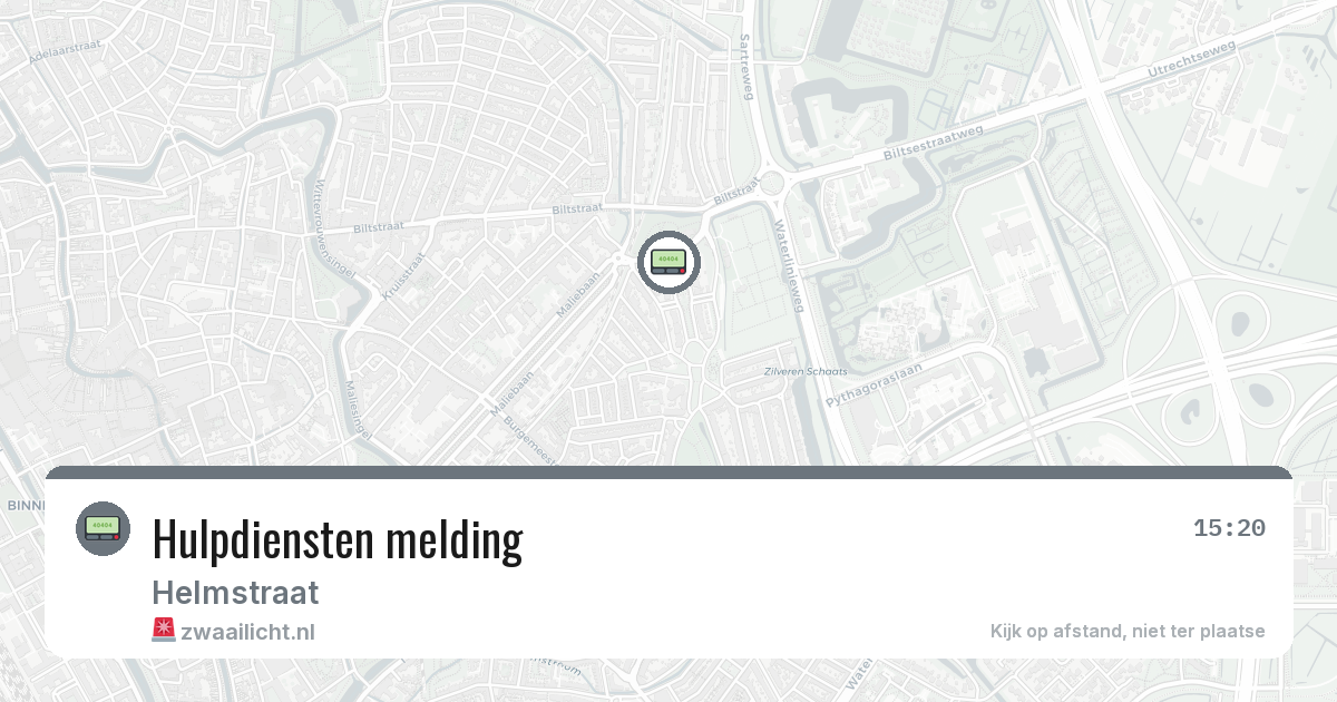 Hulpdiensten melding — 12 feb 2026