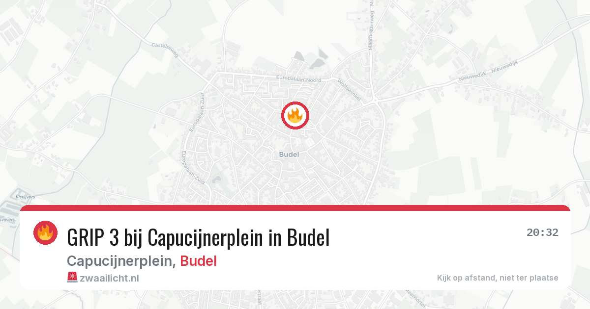 GRIP 3 bij Capucijnerplein in Budel — 30 apr 2026