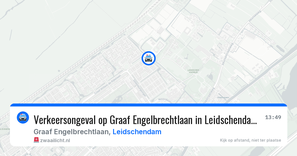 Verkeersongeval op Graaf Engelbrechtlaan in Leidschendam — 5 mei 2026