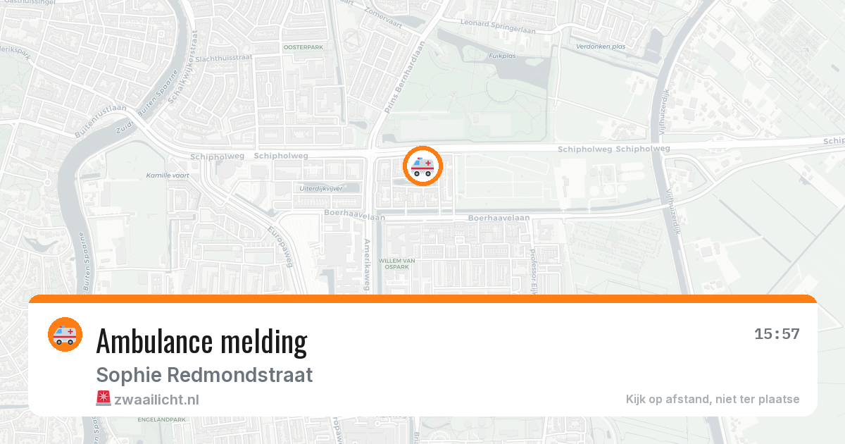 Ambulance melding — 23 jun 2026