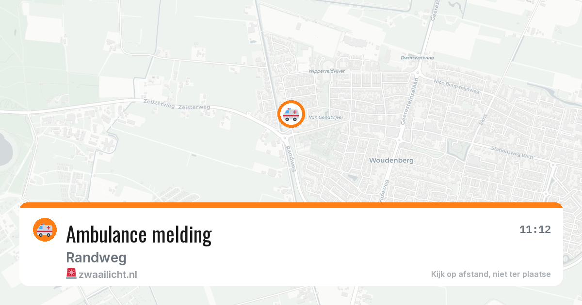Ambulance melding — 12 jun 2026
