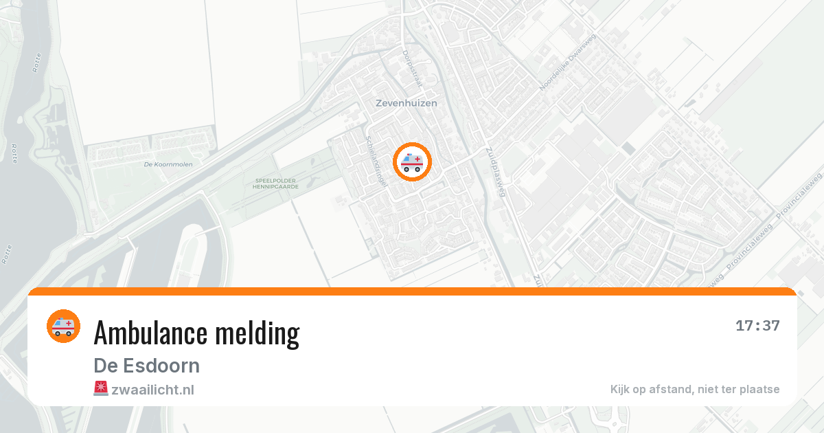 Ambulance melding — 26 jun 2026
