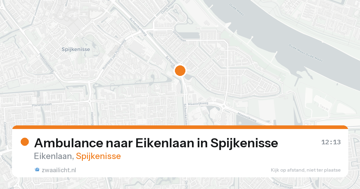 Ambulance naar Eikenlaan in Spijkenisse — 7 feb 2026