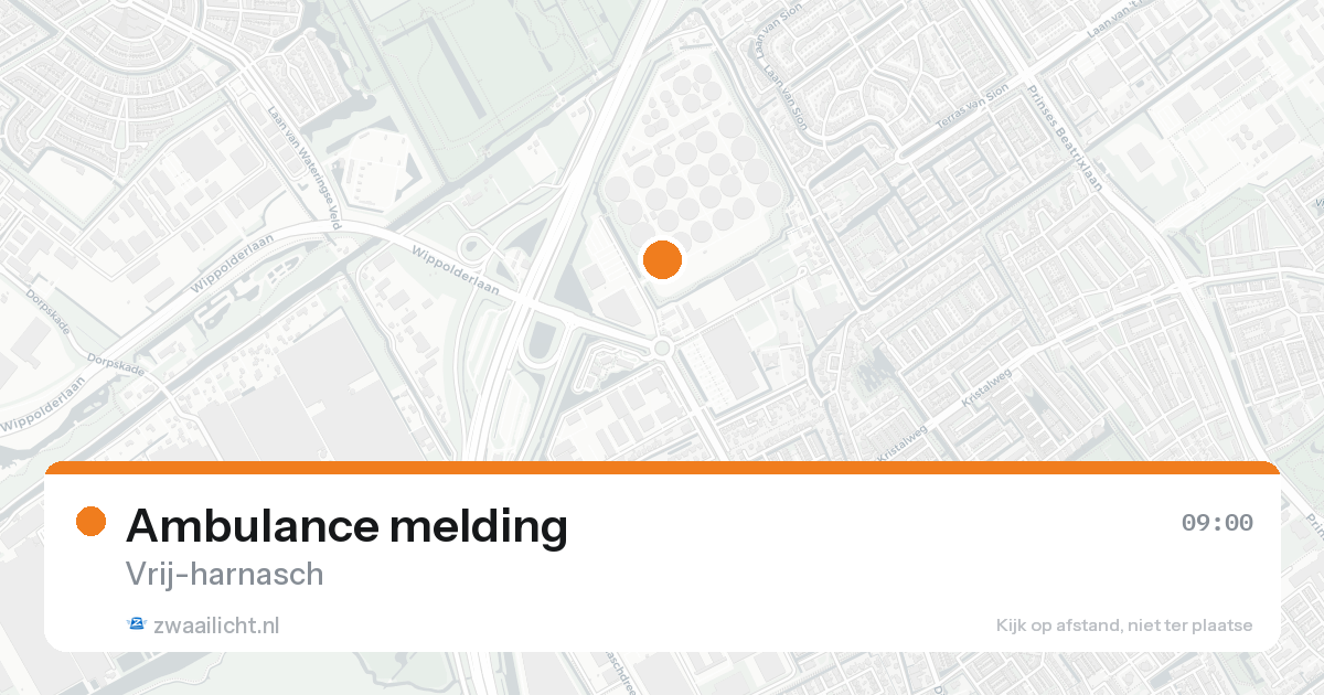 Ambulance melding — 8 feb 2026