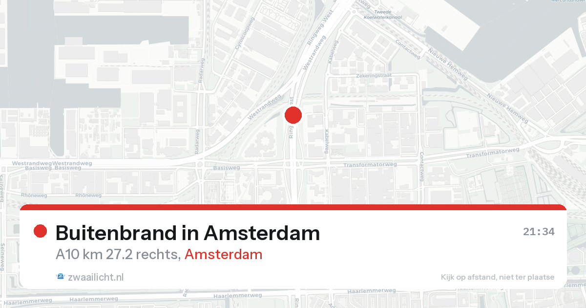 Buitenbrand in Amsterdam — 21 aug 2026