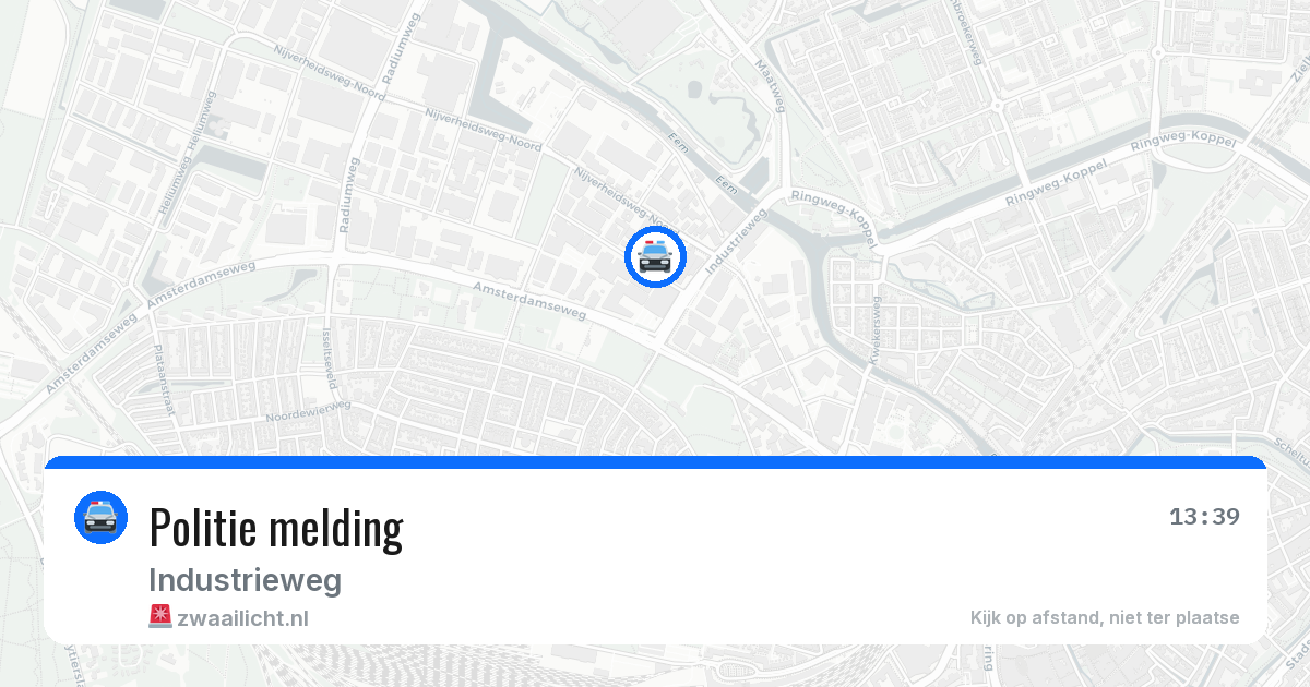 Politie melding — 25 jun 2026