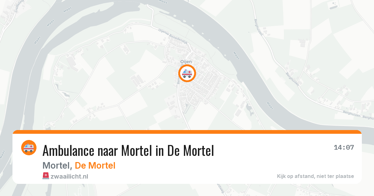Ambulance naar Mortel in De Mortel — 8 feb 2026