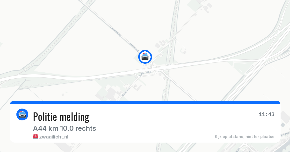 Politie melding — 3 apr 2026