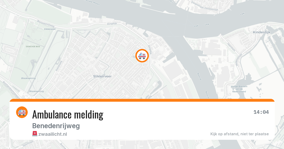 Ambulance melding — 10 jun 2026